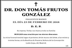 Tomás Frutos González